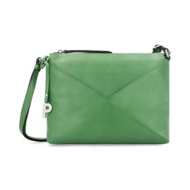 Picard Renate Women's Shoulder Bag Made of Genuine Leather, Small, with Zip, Shoulder Bag, Everyday Going Out, Green