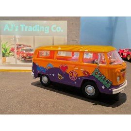 CARRERA Slot Car 1:32  VW BUS T2b EVOLUTION 20027759 DPR  NEW Orange Hippie Van