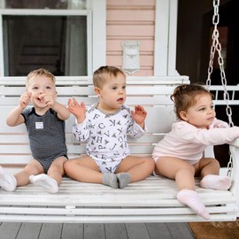 Burt's Bees Baby Unisex Baby Ly26971-blm-12m Casual Sock, Pink Blossom Multi, 3-12 Months, Pink Blossom Multi