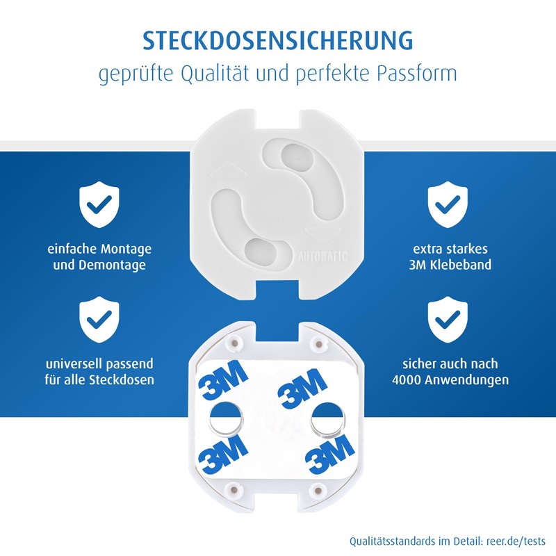 reer Socket Protectors - The Childproof Original from the Inventor,