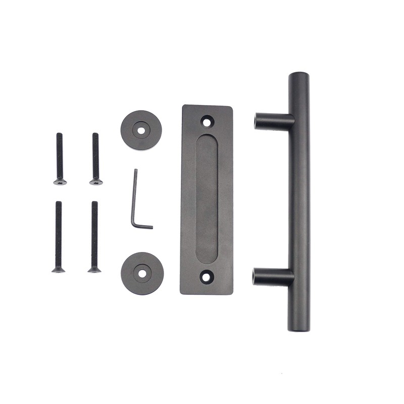 Heavy Duty Barn Door Handle Set, Large Rustic, for Gates