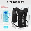 Runlight Running Vest for Men and Women, Adjustable Chest Straps,