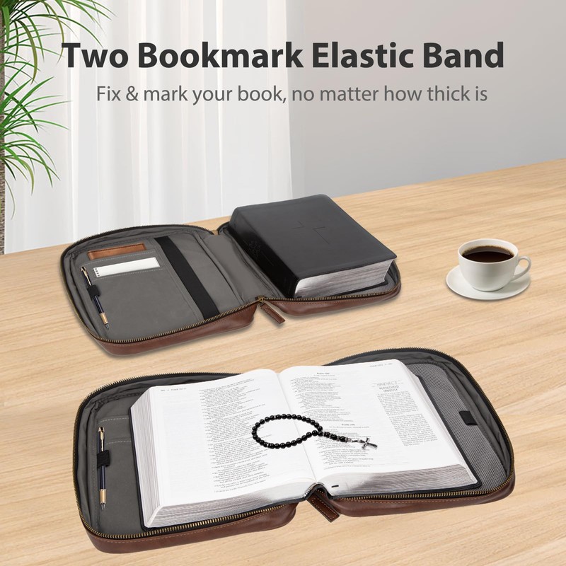 CITYCHASE Bible Covers for Men & Women, Bible Case Carrying