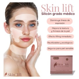 Parches Antiarrugas De Silicona Grado Médico Skin Lift
