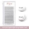 Higu clace Eyelash Extensions 10D 0.07 C Curl Mix 10-15mm