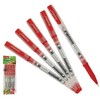 Goldex Kiwi RED 5 x 0.7mm Tip Soft Gel Pens