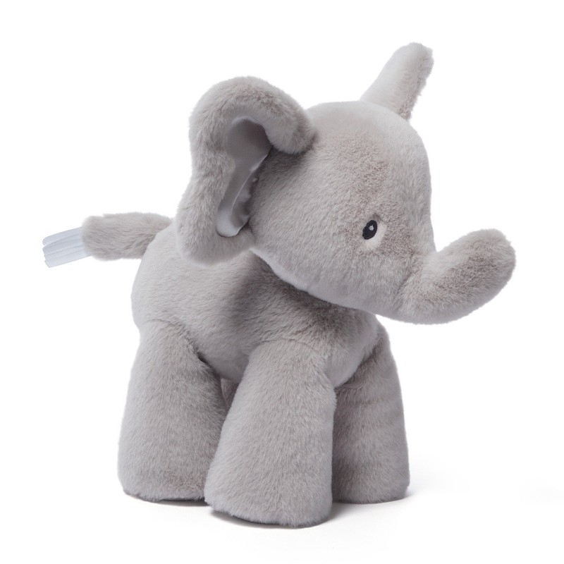 GUND Baby Elephant Plush Toy 10", Gray - Soft Cuddly