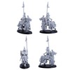 Medieval Royal Knights Cavalry Spearmen, Highlands Miniatures Historical Role Playing