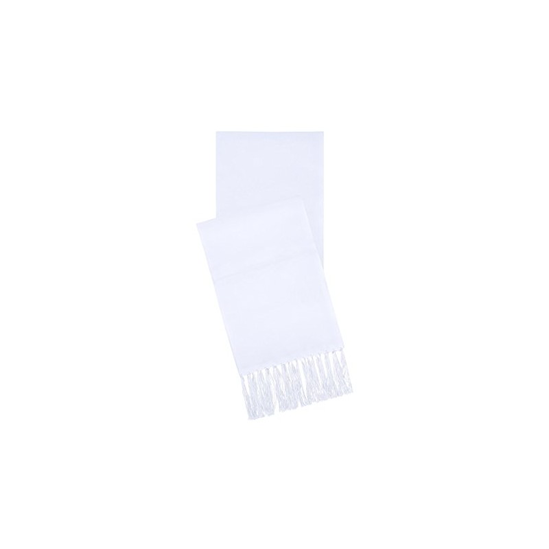 S.H. Churchill & Co. Men's Formal Satin Scarf (White)