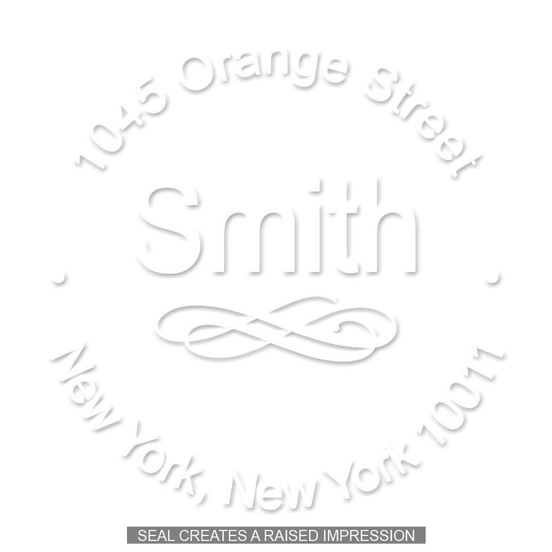 Corpkit - Name Design - Custom Address Embosser Seal