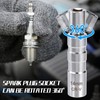 Tunejoy Spark Plug Wrench Magnetic Universal 14 mm & 16