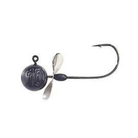 Balzer Shirasu Micro Jig with Propeller - 3 Jig Heads for Spin Fishing for Perch and Trout, Jig Hook with Spinner Blade, Lead Heads, Size / Weight: Size 6 / 3g