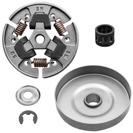 Vaticas 3/8" 6T Clutch Drum Spur Sprocket Bearing Kit Fit for MS192C MS192T MS192TC MS193T MS194T 020 020T Electric Saw, Replace 1137 640 2005/1145 640 2010/1129 160 2000/1137 160 2000/1137 640 2001