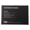 GME SPK04 4Ohm Extension Speaker Box/Lead & Plug Black