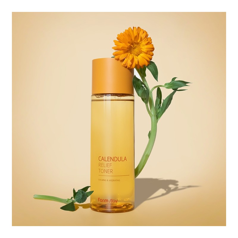[Gentle skin soothing] Hypoallergenic vegan calendula soothing toner / [순한