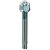 Simpson Strong-Tie STB2-1001300F4-1" x 13" Zinc StrongBolt2 Wedge Anchor, Assembled