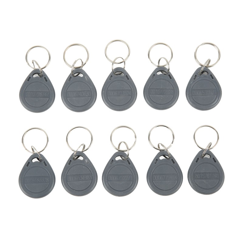 100PCS RFID Key Fob Sensitive Induction Waterproof 125KHz RFID Proximity