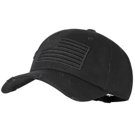 IIN American Flag Baseball Cap for Men Women Low Profile USA Army Tactical Operator Military Plain Dad Hat