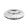 PM Auto Front Left 330mmDrilled Slotted Brake Disc Rotors Replacement