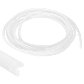 PATIKIL Window Weather Stripping Door Seal, 3/8" Wide Kerf Mount Weatherstrip Seal for Door Frame Window (5 m/16.4 ft, White)