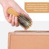 1 Round Bubble Comb and 1 Mini Bubble Comb, Wooden