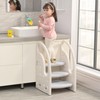Toddler 3 Step Stool Onasti Kids Standing Tower for Toddlers