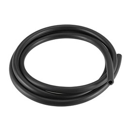 sourcing map Lubricating Oil Hose, 7mm ID x 10mm(25/64") OD 4.92Ft/1.5M Rubber Water Hose Pipe Tubing Black