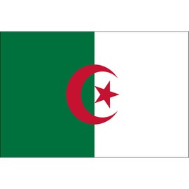 3x5 Algeria Polyester Indoor or Outdoor Flag, More Than 200+ 3x5 Foot (90x150 cm) International Flags Available