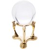 Bard's Brass-toned Egg Stand/Holder, Scroll Leg, 1.5" Diameter