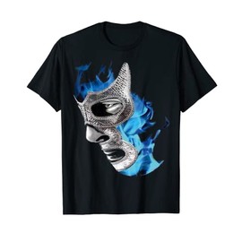 Feel-Ink Demon Blue Lucha Libre Mexican Wrestler Legend T-Shirt