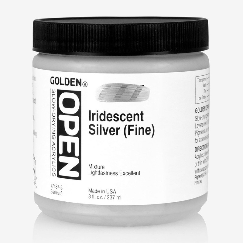 Golden OPEN 236ml Iridescent Silver (Fine) V