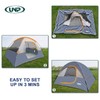 Camping Tent 2 Person, Waterproof Windproof Tent with Rainfly Easy