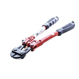 Pittsburgh 12" steel seal and cable cutter with angled grip and adjustable and replaceable jaws.
