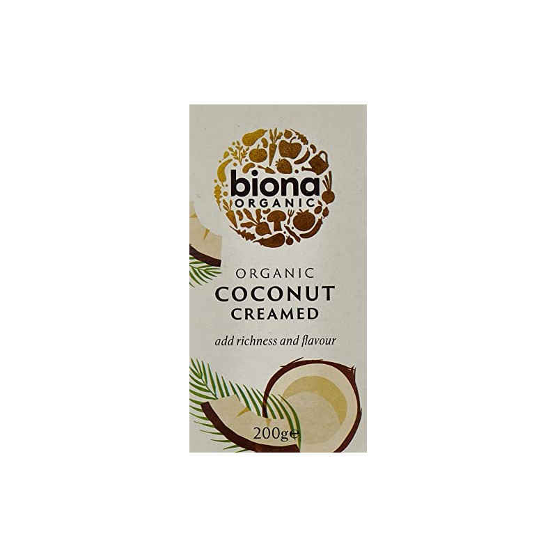 Biona Organic Creamed Coconut, 200g