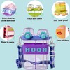 Water Bottle, 800Ml Kids Water Bottle with Straw, Double Side