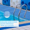 3 x 10FT Drainage Pool Flooring Mats PVC Splash Matting