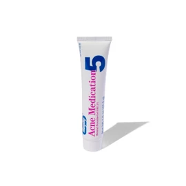 Rugby Acne Medication - Benzoyl Peroxide Gel USP 5% - Vanishing Formula - Greaseless - Helps to Clear Up Acne Pimples - 1.5 Oz. (1 Pack)