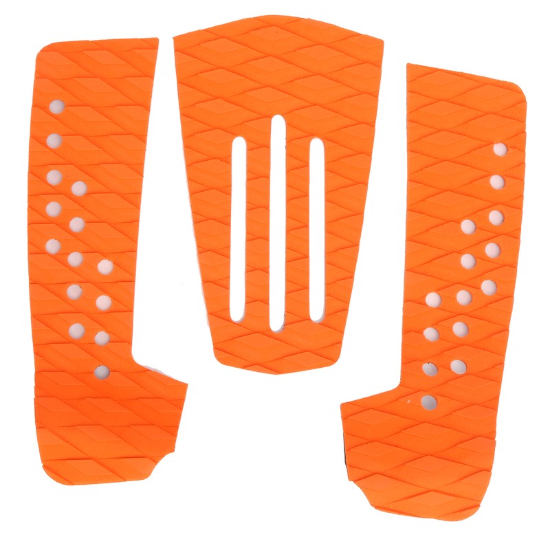 3 Pcs Surfboard Traction Pad AntiSkid MoistureProof Surf Deck Mat