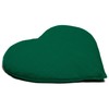 Grain Pillow Heart ca. 30 x 25 cm Green