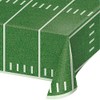 Trendware Football Field Plastic Tablecloths, 3 Count