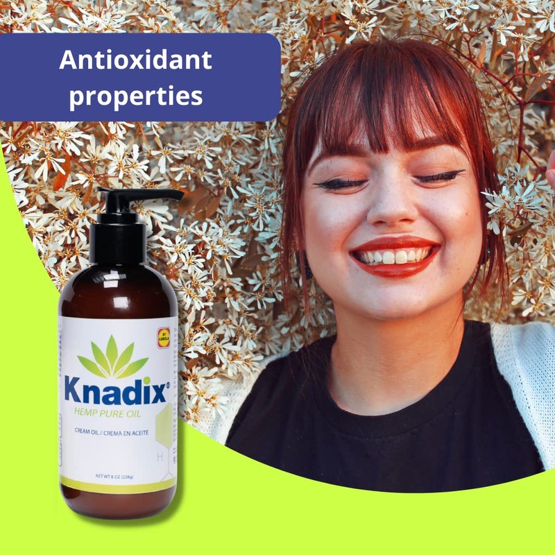 Knadix Hemp Oil Cream Ideal for Sensitive Skin Pack of