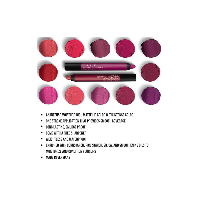 Colorbar Labial Me Mate Como Soy - Labial Mate -