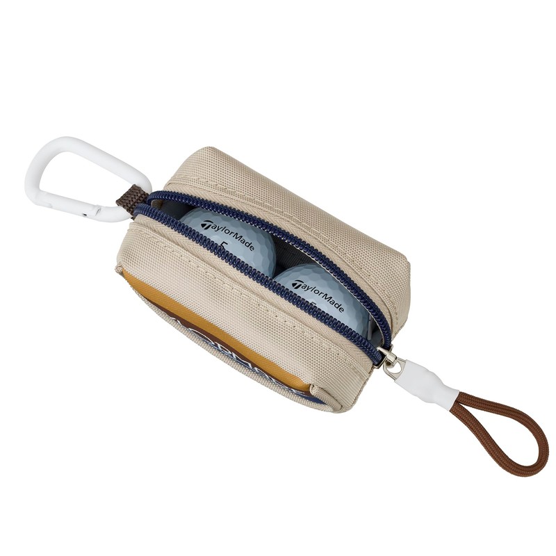 TAYLOR MADE UN080 Cosmetic Bag, Beige/Navy