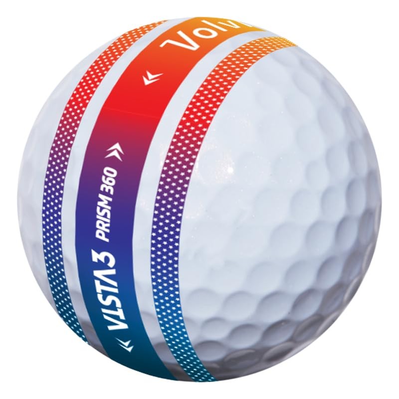 Volvik VISTA3 PRISM 360 Vista 3 Prism (Pack of 3)