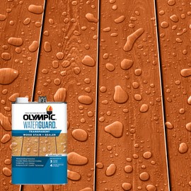 Olympic WaterGuard 1 gal. Woodland Cedar Transparent Wood Stain and Sealer