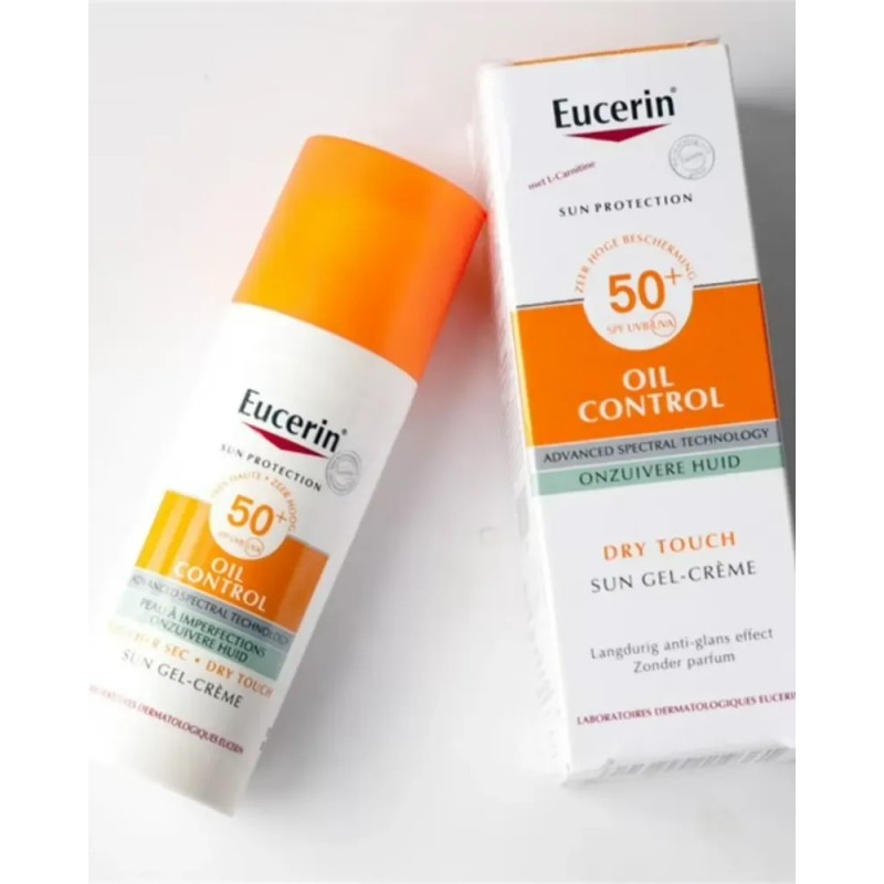 Oil Control Eucerin Spf 50+ 50ml Toque Seco