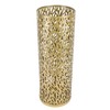 Umbrella Stand Rack for Entryway Metal Hollowed Freestanding Round Umbrella
