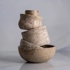 ottoman Travertine Decorative Bowl Mala (Noce)