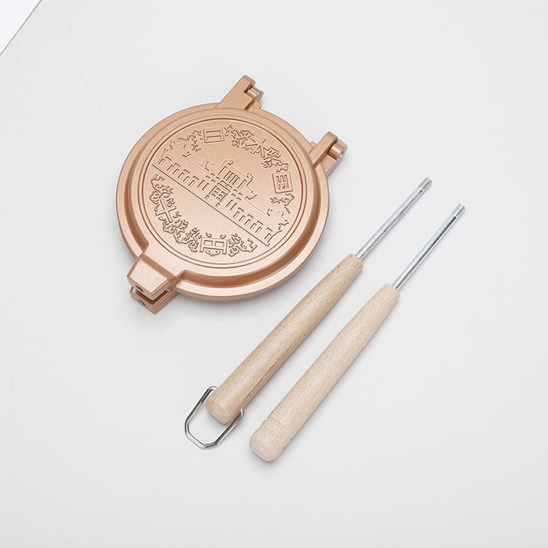Lidzopas Sandwich Maker Pan,Non-Stick Grilled Cheese Maker Round Shape Sandwich