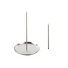 Vertical Skewer Brazilian Barbecue Skewer Stand Stainless Steel Removable Grilling